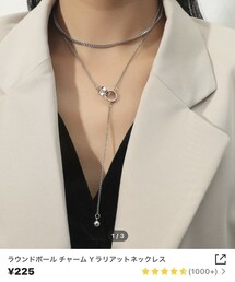 SHEIN | 商品ID: 2343509(ネックレス)