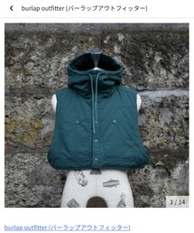 BURLAP OUTFITTER | ダウンベスト