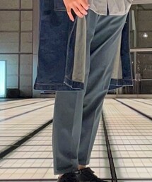 JUNRED | 暖かくてとてもスリムに見えるストレッチスラックスです。(スラックス)