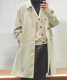 GU | ステンカラーコート