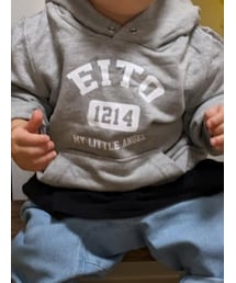 eitoの名前を入れて貰いました🙈💕💕 | パーカー