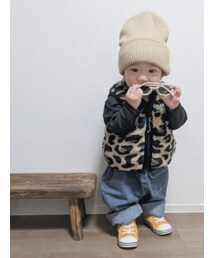 去年のリバーシブルベスト着たpost♡ | その他