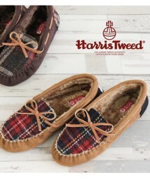 HARRIS TWEED | モカシン/デッキシューズ