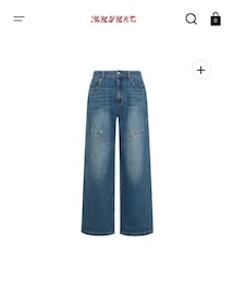 muguet | studs buggy denim pants(デニムパンツ)