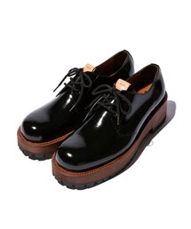 glamb | GB0322/AC03 : Platform 3 Hole Shoes / プラットフォームスリーホールシューズ(ドレスシューズ)