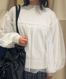 Samansa Mos2 blue | トップス