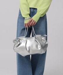 GALLEST | タックハンドバッグ(ハンドバッグ)