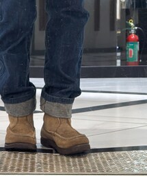 RUSSELL MOCCASIN KNOCK A BOUT BOOTS TAN SUEDE | ブーツ