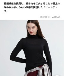 UNIQLO | ヒートテックウルトラライトタートルネックT（長袖）(Tシャツ/カットソー)