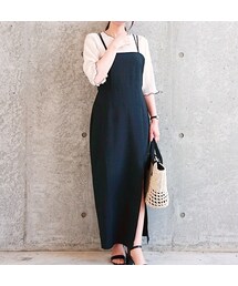 しまむら | 　スリットイリキャミOP(ワンピース/ドレス)