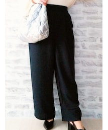 しまむら | MUタックワイドパンツ63　MUMU＆CO.(その他パンツ)