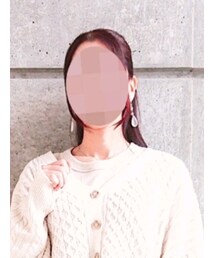 しまむら | MUMU  バックボタンPO　　　淡薄橙(トップス)