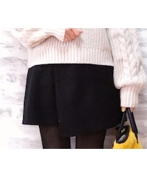 しまむら | 2PK＊ラップスカパン　　2PINK(スカート)