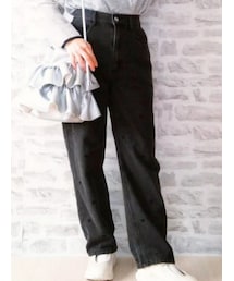 しまむら | TUJCハートデニム66　Ange Charme(デニムパンツ)