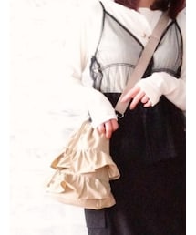 しまむら | omiフリルドロストSLD　Laumeomi..(ショルダーバッグ)