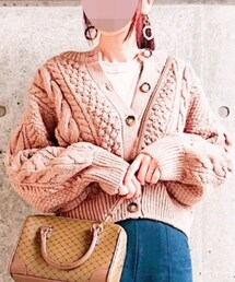 GU | ケーブルコクーンカーディガン(カーディガン/ボレロ)