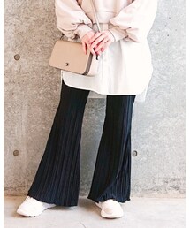 ViVi | プリーツフレアパンツ(パンツ)