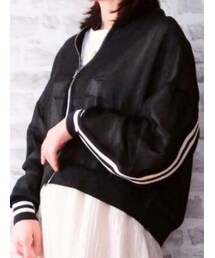 しまむら | メッシュラインブルゾン　RIVIETTA(ブルゾン)