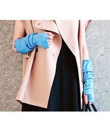 しまむら | 　ニットアームカバーメロー(アームカバー)