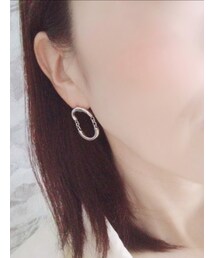 しまむら | omiカーブチェーンピアス　Laumeomi..(ピアス（両耳用）)