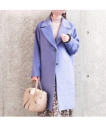 GU | ウールブレンドオーバーサイズチェスターコート(チェスターコート)