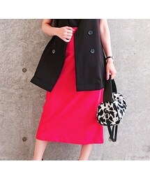 GU | 　レースアップナローミディースカート(スカート)