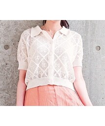 しまむら | 7Gスカシエリツキ２WAYCD(カーディガン/ボレロ)