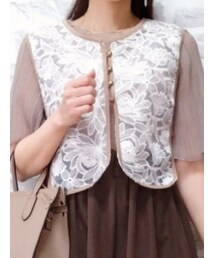 しまむら | レースベスト　　Helm　　２way (ベスト)