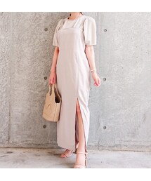 しまむら | 　スリットイリキャミOP(ワンピース/ドレス)