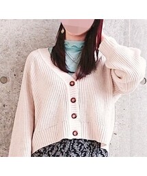 しまむら | 　アゼアミケーブルカーディガンナガ(カーディガン/ボレロ)