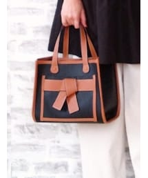 しまむら | TT＊RIリボンモチーフTT　mir..×ririka(トートバッグ)