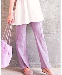 しまむら | TCPUリブセンターシームP(パンツ)