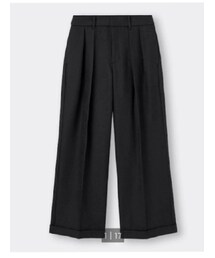 GU | インタックワイドパンツ(その他パンツ)