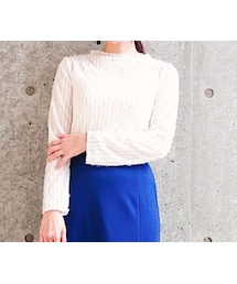 しまむら | TT＊キモウウェーブPO　　Rafraf×Chiii(トップス)