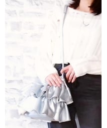 しまむら | YOフリルショルダーバッグ　ilsolore by yoh(ショルダーバッグ)