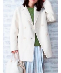 UNIQLO | ダブルフェイスショートコート(その他アウター)