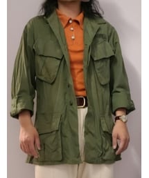 VINTAGE | 60s US Army Slant Pocket Jungle Jacket(ミリタリージャケット)