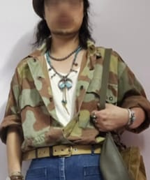 VINTAGE | Vintage 50s-60s Italian San Marco Camo Jacket
Paratre(ミリタリージャケット)