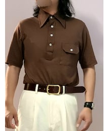 VINTAGE | 70s polo shirt(ポロシャツ)