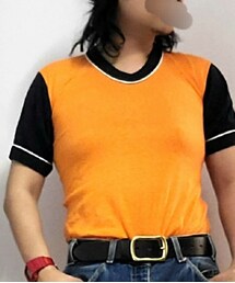 Russell Athletic | 70s V neck T shirt(Tシャツ/カットソー)