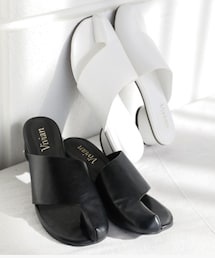 VIVIAN | 足袋デザインミュールサンダル(サンダル)