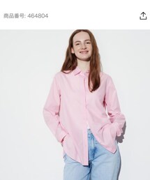 UNIQLO | エクストラファインコットンシャツ（長袖）464804(シャツ/ブラウス)