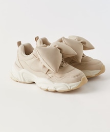ZARA | リボン スニーカー(スニーカー)