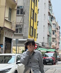 initial | ハンチング/ベレー帽