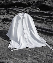 selle glant | ドローコードスリットシャツ(シャツ/ブラウス)