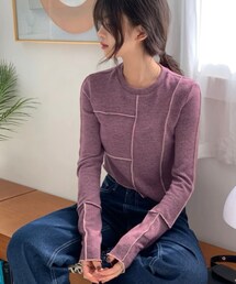 shien | フレアヘムティー(Tシャツ/カットソー)