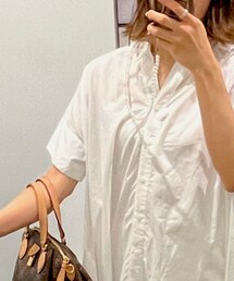 no brand | シャツワンピース