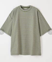 Steven Alan | ＜Steven Alan＞ オーガニックコットン ボーダー Tシャツ -LOOSE(Tシャツ/カットソー)