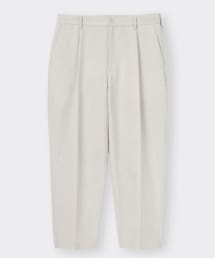 GU | ドライワイドテーパードイージーアンクルパンツ(セットアップ可能)(スラックス)