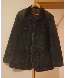 BLUE BLUE | R3年11月にｽﾘｰﾛｸﾞで買ったTAION×BLUEBLUEのｶﾊﾞｰｵｰﾙ(カバーオール)